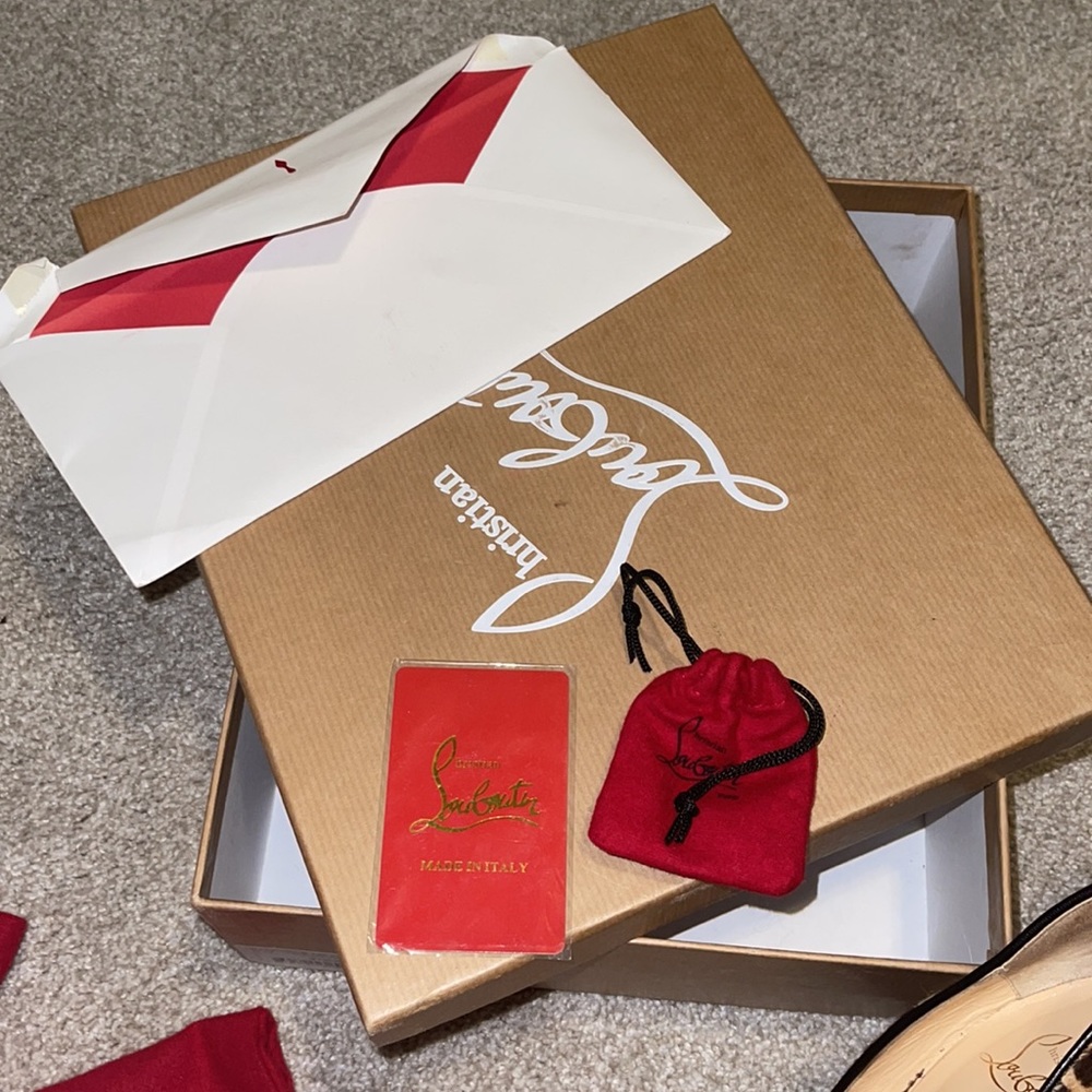 Authentic Daffodile 160 pony leopard Louboutin 39 - Picture 6 of 16